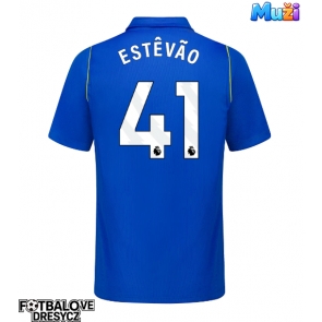 Chelsea Estevao Willian #41 Domácí Dres 2026-27 Krátký Rukáv